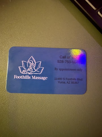 Foothills Massage, Massage in Yuma
