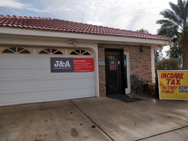 J & A Tax & Documents Plus, Tax Services in Yuma