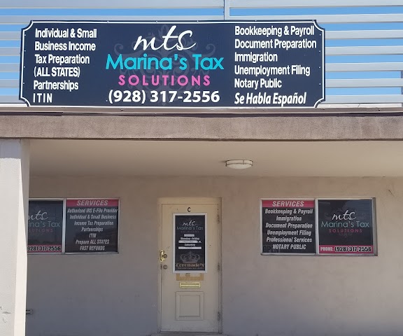Marina's Tax Solutions & Coronado's Income Tax Service, Tax Services in Yuma
